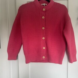 Alex Mill Vibrant Pink Cardigan Sweater
